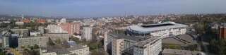 Апартаменты Apartment near Dnipro Arena Днепр Апартаменты с видом на реку-13